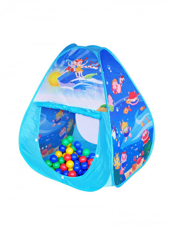 Ocean Play House With 100 Piece Balls