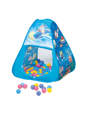 Ocean Play House With 100 Piece Balls