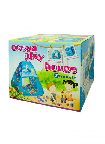 Ocean Play House With 100 Piece Balls