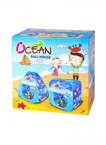 Ocean Play House With 100 Piece Balls