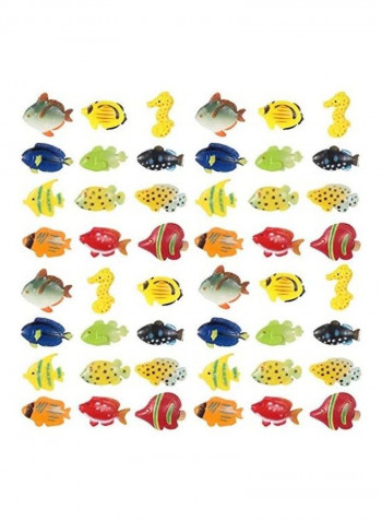 48-Piece Tropical Fish Play Set