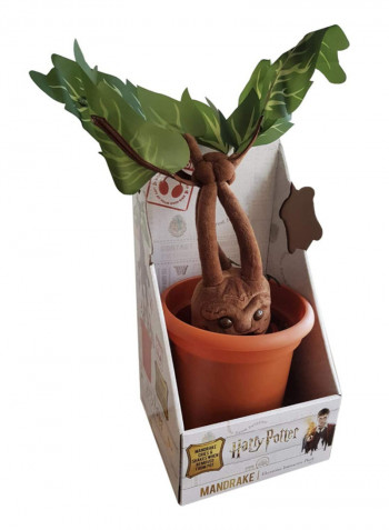 Mandrake Interactive Collectors Plush Toy With Planter 11inch