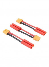3-Piece Female To HXT Male Bullet Connector Adapter Cable
