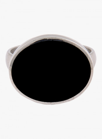 925 Sterling Silver Ring BQ3230-oval-black