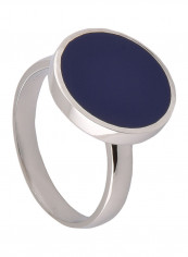 925 Sterling Silver Ring BQ3230-oval-navy reviews 925 Sterling Silver Ring BQ3230-oval-navy