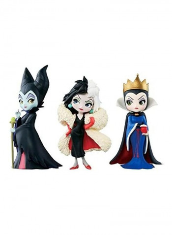 Set Of 3  Vil Queen Action Figure