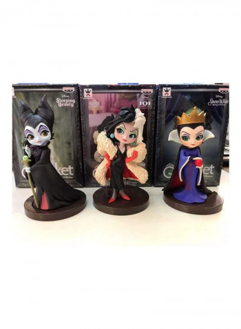 Set Of 3  Vil Queen Action Figure