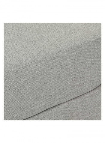 Emotion Ottoman Light Grey
