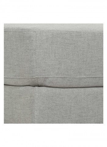 Emotion Ottoman Light Grey