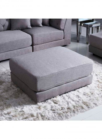 Emotion Ottoman Light Grey
