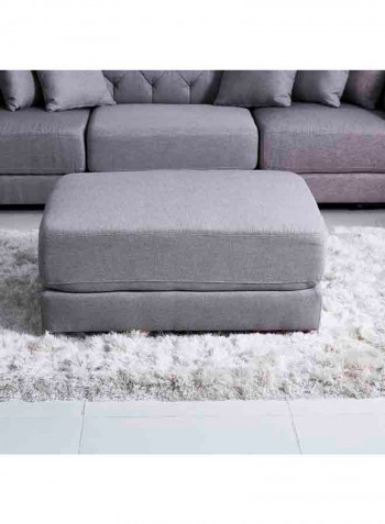 Emotion Ottoman Light Grey