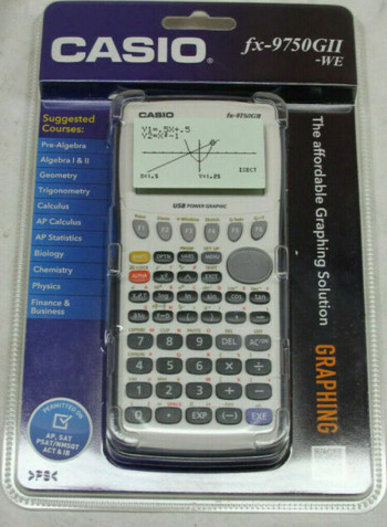 Graphing Calculator White/Grey