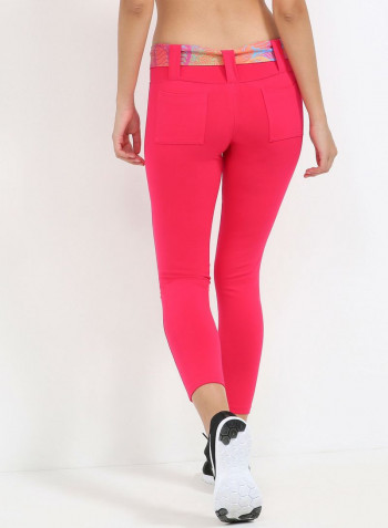 Sport Pant Neon Sweet Red