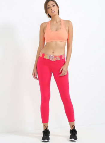 Sport Pant Neon Sweet Red