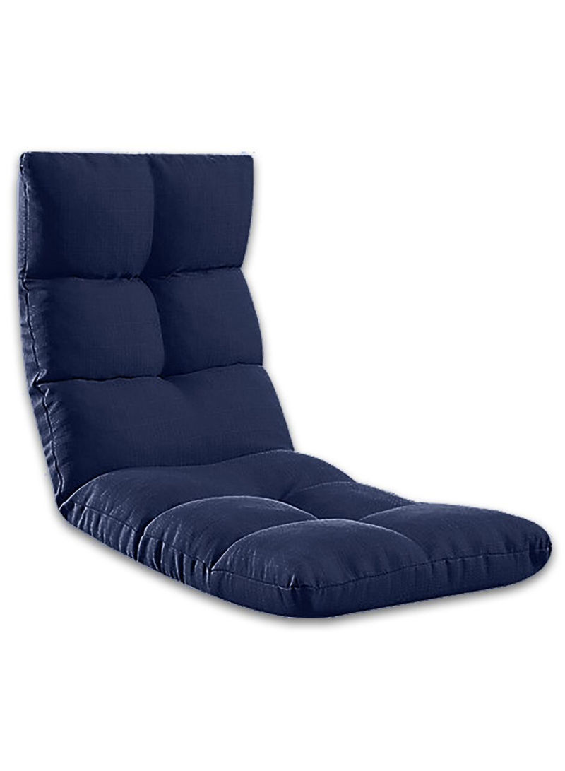 Foldable Floor Chair With Head Cushion Blue 4kg