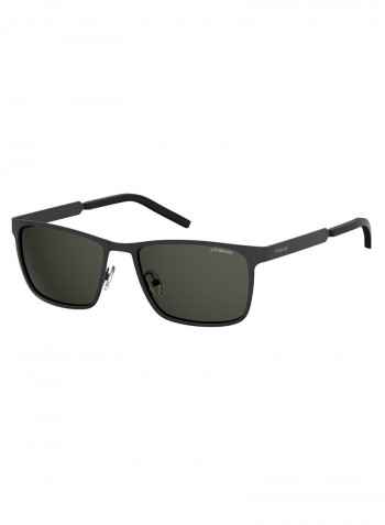 Men's Rectangular Sunglasses - Lens Size: 57 mm