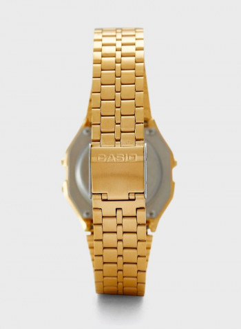 Digital Watch Gold