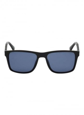 Men's UV-Protection Square Sunglasses - Lens Size: 56 mm