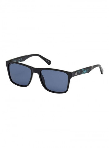 Men's UV-Protection Square Sunglasses - Lens Size: 56 mm