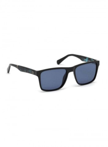 Men's UV-Protection Square Sunglasses - Lens Size: 56 mm