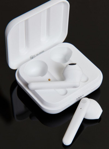 Stockholm Plus True Wireless Earphones White