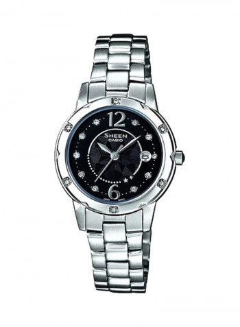 Women's Sheen Water Resistant Analog Watch She-4021D-1AEF