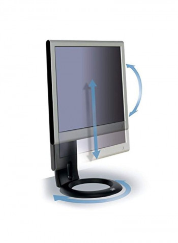 Easy-Adjust LCD Monitor Stand Black