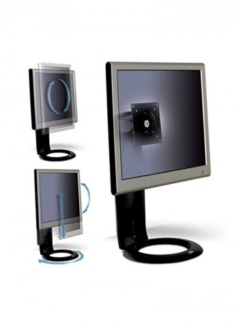 Easy-Adjust LCD Monitor Stand Black