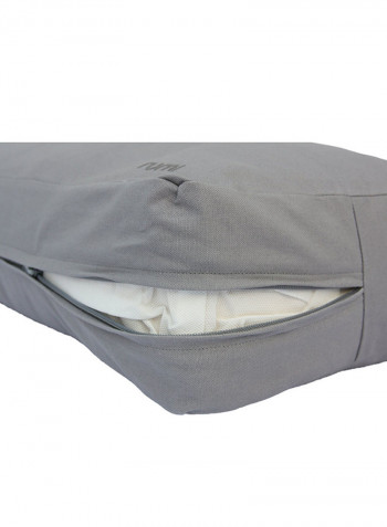 Rectangular Shaped Enlight Bolster Grey 28 x 11.75cm