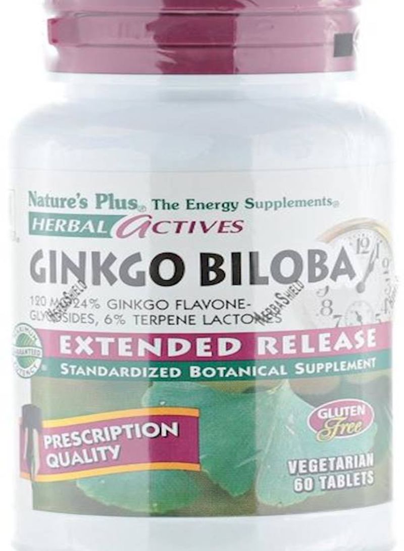 Herbal Actives Ginkgo Biloba 60 Tablets