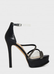 Carani High Heeled Sandals Silver/Clear reviews Carani High Heeled Sandals Silver/Clear