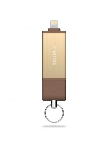 Portable Flash Drive 32GB Brown/Beige