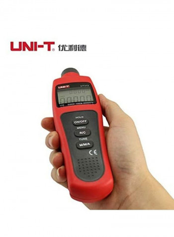 Non-Contact Tachometer Red 5x28x15cm