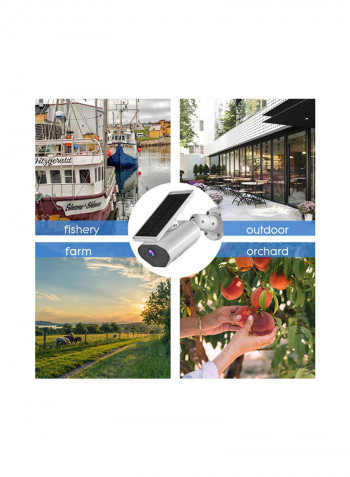 Outdoor Solar Powered Security Camera