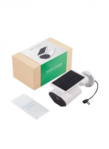 Outdoor Solar Powered Security Camera