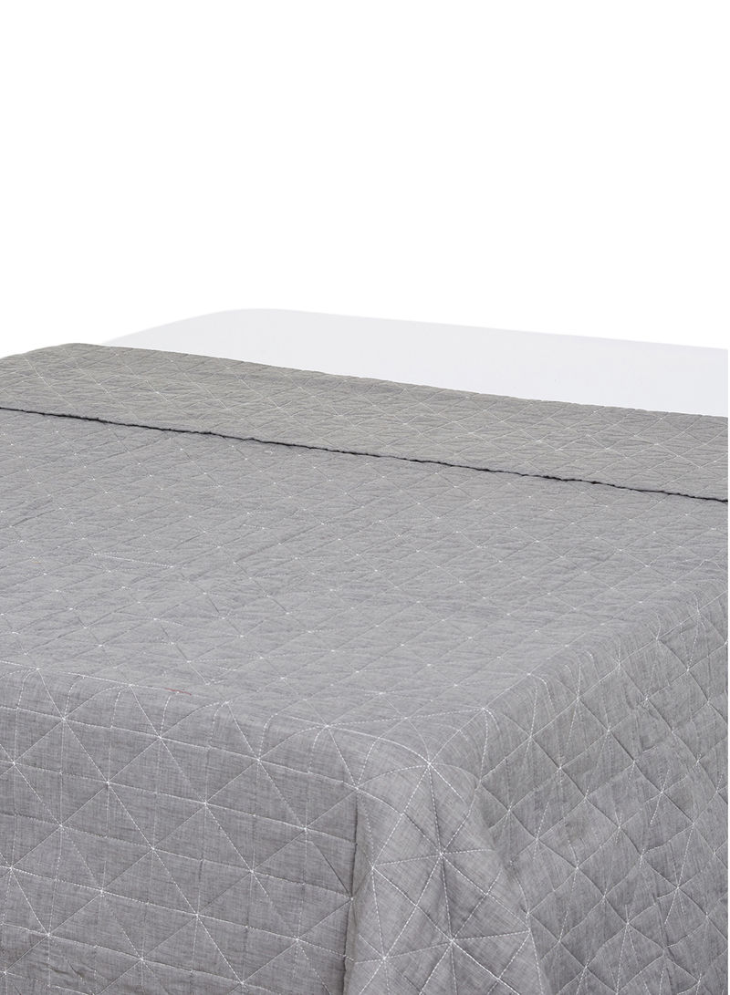 Hirsholm Bedspread Grey 260x240centimeter
