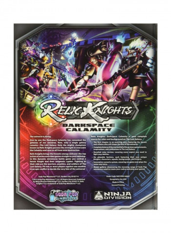Relic Knights Darkspace Calamity Rulebook Board Game SPM148001NJD