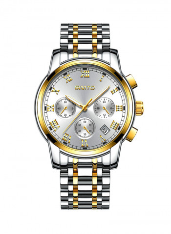 Men's Water Resistant Alloy Chronograph Watch GM243A