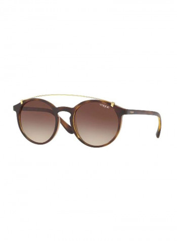 Women's Round Sunglasses - Lens Size: 51 mm