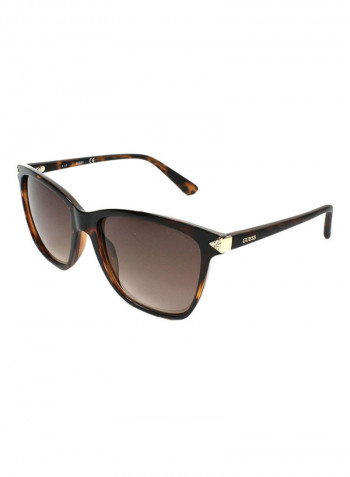 Women's Square Sunglasses - Lens Size: 55 mm