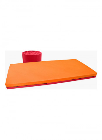 Guest Travel Mattress Orange/Red