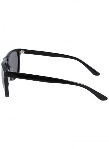Men's Full Rimmed Modified Square Frame Sunglasses - Lens Size: 54 mm