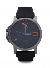Men's Analog Rubber Strap Watch PU103461015