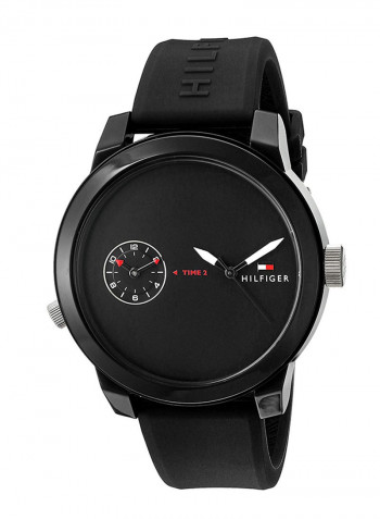 Men's Water Resistant Silicone Analog Watch 1791326