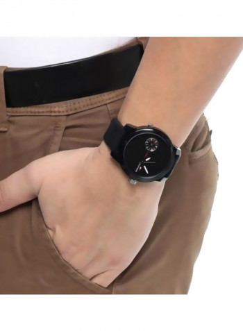 Men's Water Resistant Silicone Analog Watch 1791326
