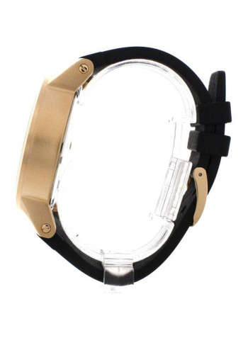 Men's Water Resistant Silicone Analog Watch PU102941005