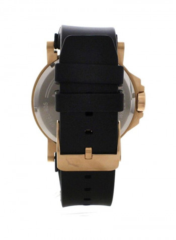 Men's Water Resistant Silicone Analog Watch PU102941005
