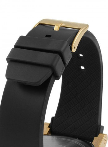 Men's Water Resistant Silicone Analog Watch PU102941005