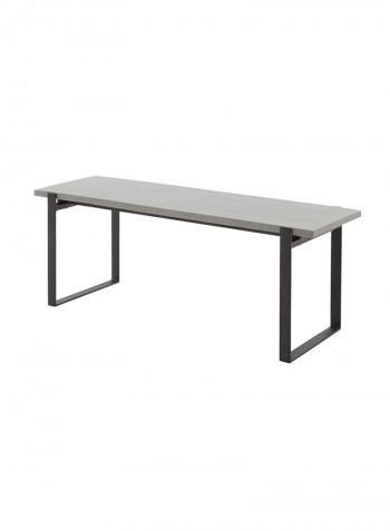 Outrup Bench Grey 37x120x45centimeter