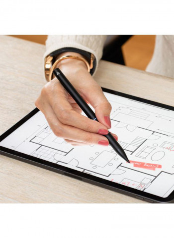 NOTE UVC - Sterilizer Pen & Digital Stylus in 1 أسود